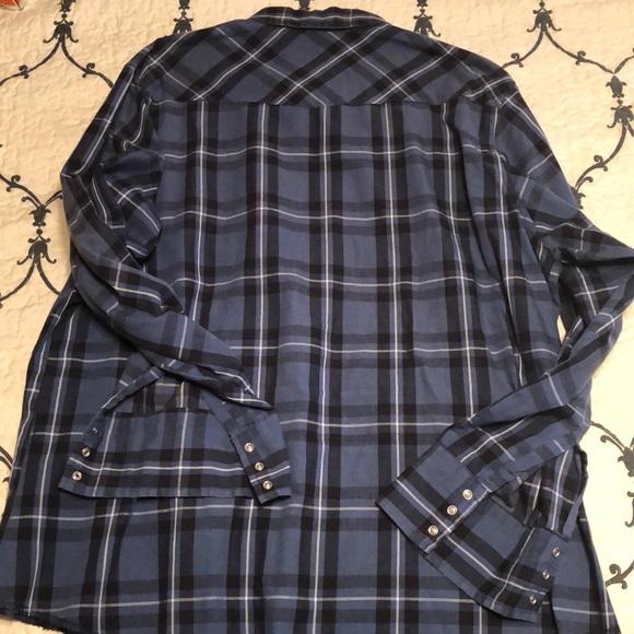 Wrangler Vintage Pearl Snap Shirt - Picture 3 of 3